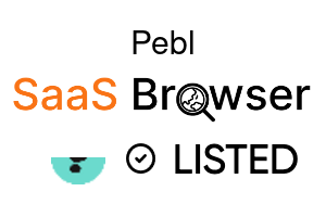 Pebl - SaaS Browser Verified Badge