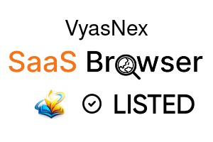 VyasNex - SaaS Browser Verified Badge