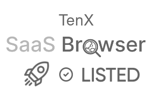 TenX - SaaS Browser Verified Badge