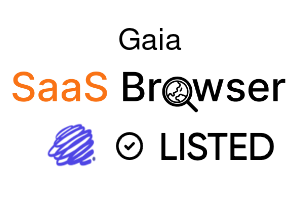Gaia - SaaS Browser Verified Badge