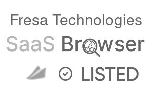 Fresa Technologies - SaaS Browser Verified Badge