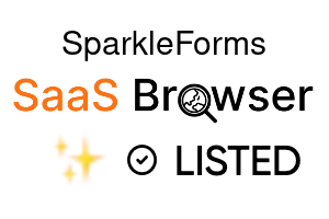 SparkleForms - SaaS Browser Verified Badge