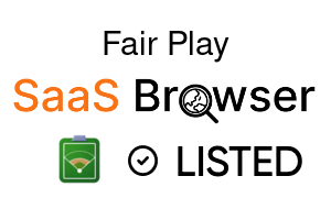 Fair Play - SaaS Browser Verified Badge