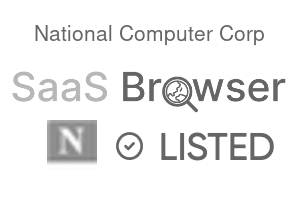 National Computer Corp - SaaS Browser Verified Badge