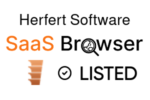 Herfert Software - SaaS Browser Verified Badge