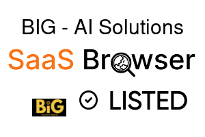 BIG - AI Solutions - SaaS Browser Verified Badge