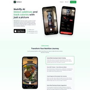 Nutrify AI Screenshot