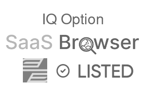 IQ Option - SaaS Browser Verified Badge
