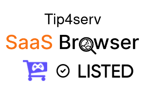 Tip4serv - SaaS Browser Verified Badge