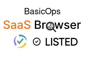 BasicOps - SaaS Browser Verified Badge