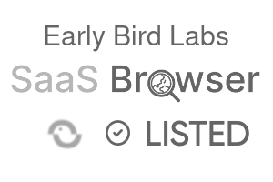 Early Bird Labs - SaaS Browser Verified Badge