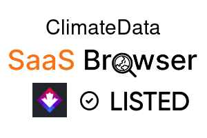 ClimateData - SaaS Browser Verified Badge