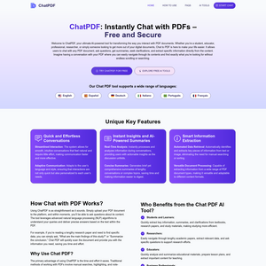 ChatPDF Screenshot