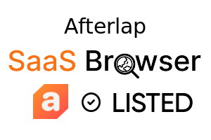 Afterlap - SaaS Browser Verified Badge