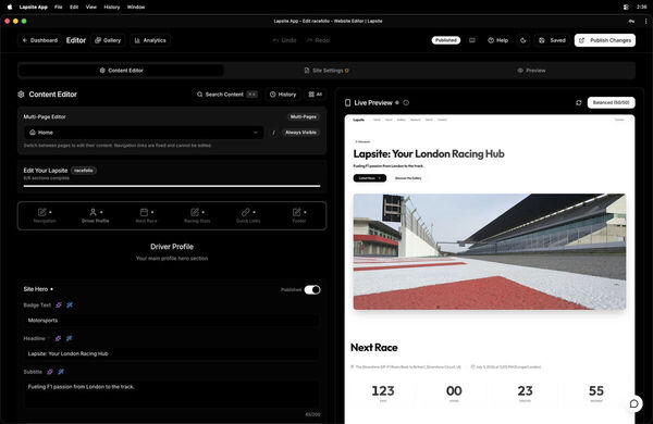 Lapsite Screenshot 8
