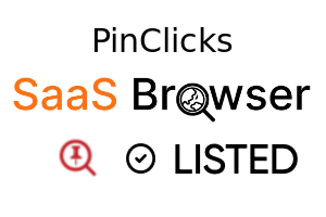 PinClicks - SaaS Browser Verified Badge