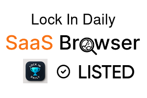 Lock In Daily - SaaS Browser Verified Badge