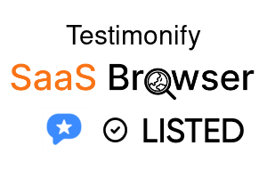 Testimonify - SaaS Browser Verified Badge