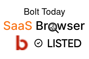 Bolt Today - SaaS Browser Verified Badge