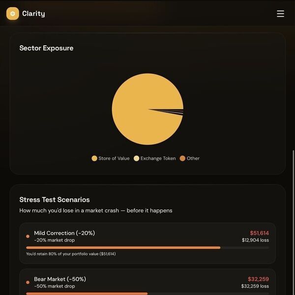 Crypto Clarity AI Screenshot 2