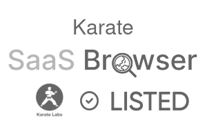 Karate - SaaS Browser Verified Badge
