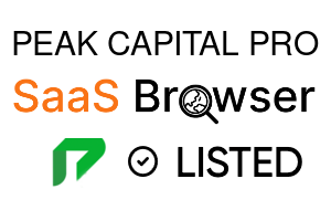 PEAK CAPITAL PRO - SaaS Browser Verified Badge