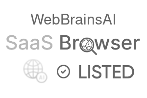 WebBrainsAI - SaaS Browser Verified Badge