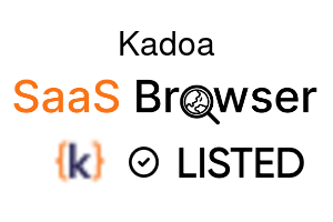 Kadoa - SaaS Browser Verified Badge