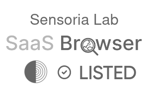 Sensoria Lab - SaaS Browser Verified Badge