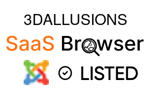 3DALLUSIONS - SaaS Browser Verified Badge