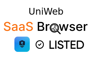 UniWeb - SaaS Browser Verified Badge