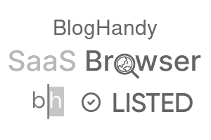 BlogHandy - SaaS Browser Verified Badge
