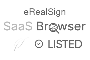 eRealSign - SaaS Browser Verified Badge
