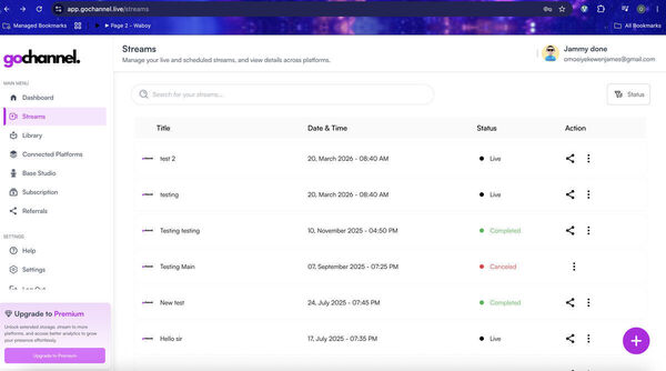 Gochannel Screenshot 1