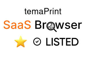 temaPrint - SaaS Browser Verified Badge