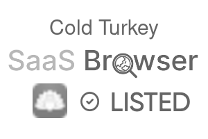 Cold Turkey - SaaS Browser Verified Badge