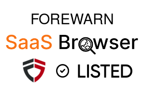 FOREWARN - SaaS Browser Verified Badge
