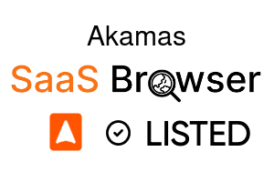 Akamas - SaaS Browser Verified Badge