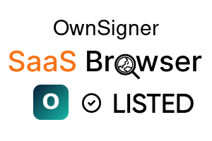 OwnSigner - SaaS Browser Verified Badge