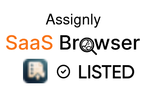 Assignly - SaaS Browser Verified Badge