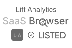 Lift Analytics - SaaS Browser Verified Badge