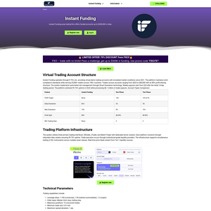 Instant Funding Screenshot