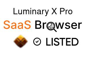 Luminary X Pro - SaaS Browser Verified Badge