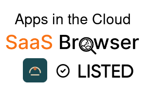 Apps in the Cloud - SaaS Browser Verified Badge