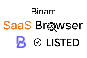 Binam - SaaS Browser Verified Badge