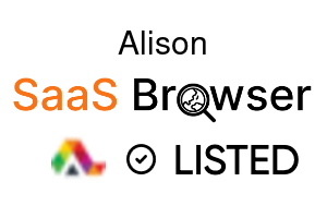 Alison - SaaS Browser Verified Badge