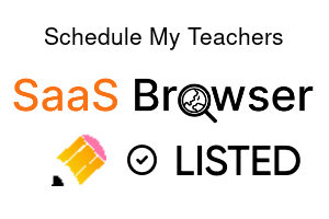 Schedule My Teachers - SaaS Browser Verified Badge
