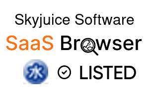 Skyjuice Software - SaaS Browser Verified Badge