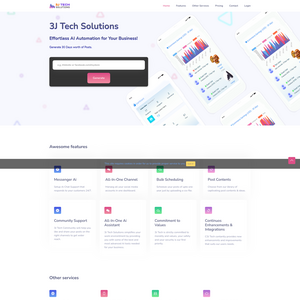3J Tech Solutions Screenshot