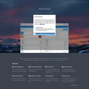SolidInvoice Screenshot